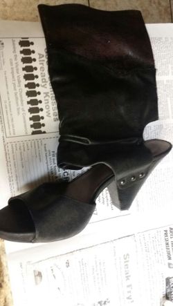 Black Sandal/Bootie Combo