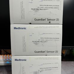 Medtronic Guardian 3 Sensors 15 Pieces 3 Sealed Boxes