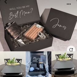 Extra-large foldable gift boxes with magnetic lids