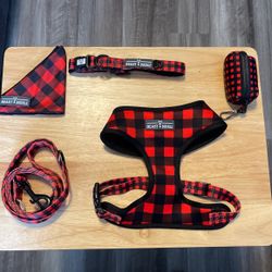 Lumberjack Plaid Classic Harness Walking Bundle