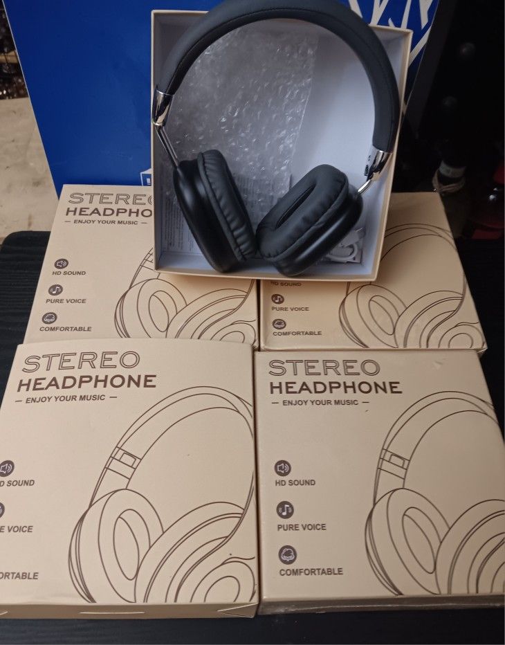 STERO SOUND WIRELESS HEADPHONES (EACH)