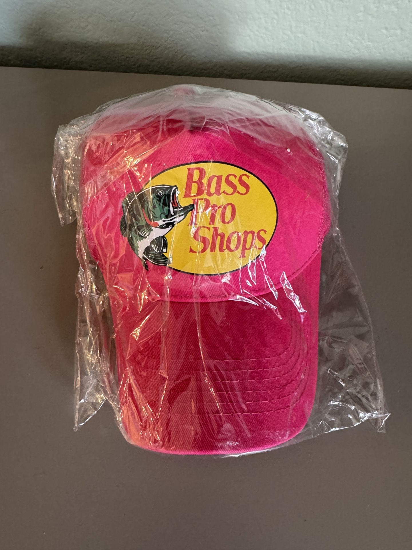 New Pink Bass Pro Shops Hat, Cap, SnapBack, Trucker Hat