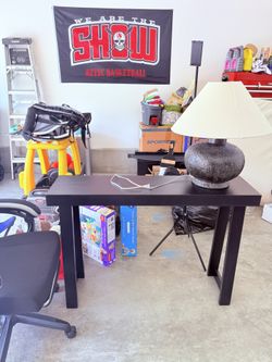 Black Entry Way Table