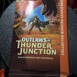 MTG Outlaws Of Thunder Junction Collector Sample Pack 