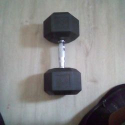One 40 Lb Dumbell Weight $30 