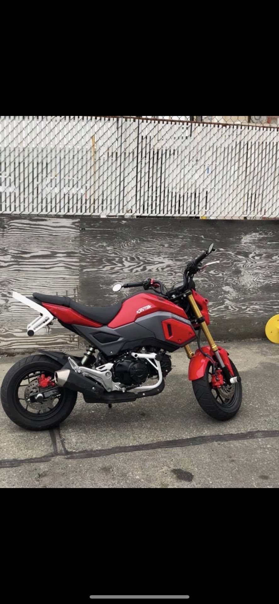 2018 Honda grom 125cc