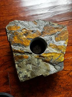 Slate ikebana vase