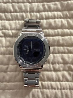 Casio G-Shock Full Metal Silver Watch GM-B2100D-1ACR