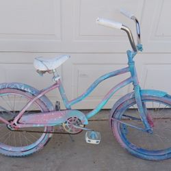 Beach Cruiser Tuned Up, Ready To Ride Bikes 