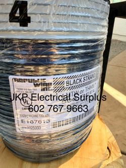 #4 THHN copper wire 500ft spools