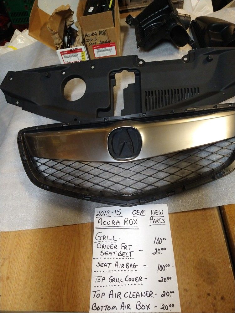 Brand New Parts Front Grill And Other New Parts For 2013 To 2015 Acura RDX