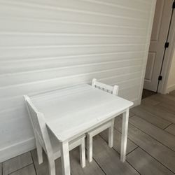 Toddler Table & Chairs