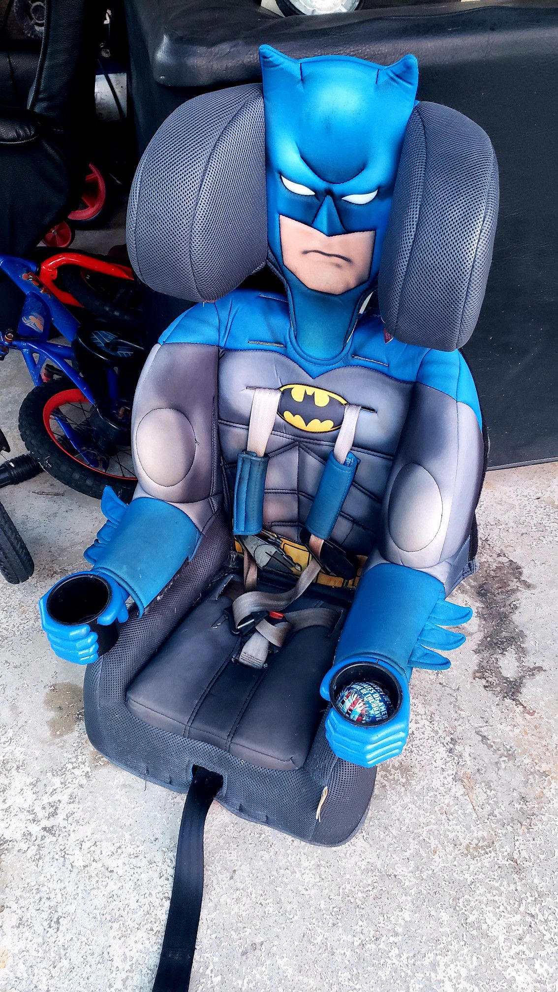 Batman car seat. Very original!