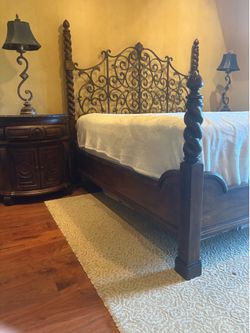King bed frame