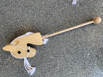 Kids Wooden Play Horse 