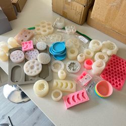 Candle making Supplies Bundle Silicone Molds
