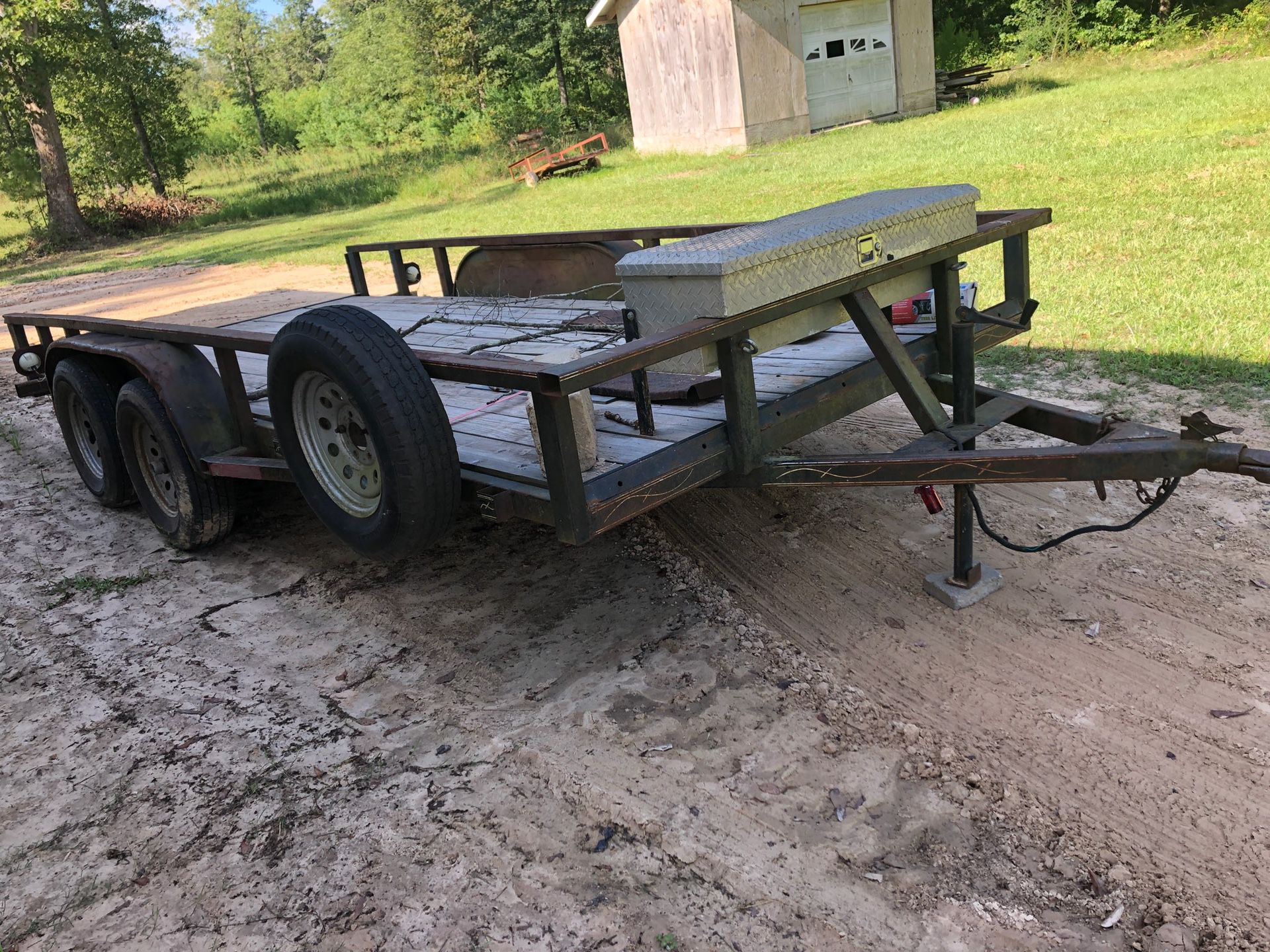 16 foot utility trailer