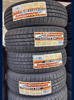 175/65/15 Arroyo $260 CASH OUT THE DOOR All Season Tires installed (4) New 50,000 Mile Warranty
