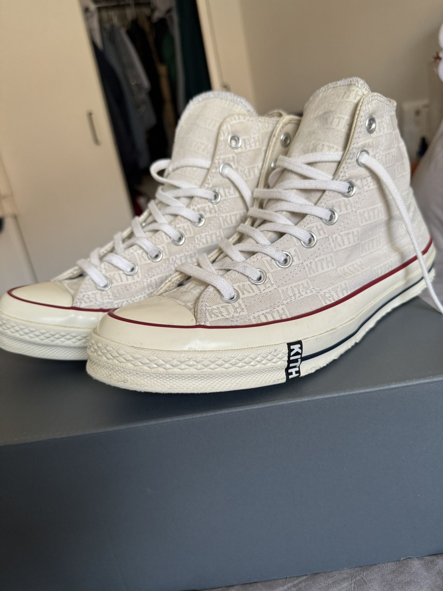 Kith x converse hi top chuck taylor