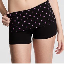 PINK Cotton Fold over Shorts - NWT