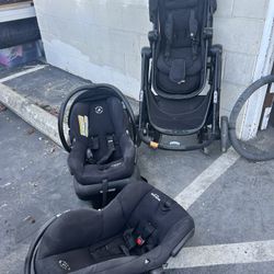 Baby Stuff Stroller And bassinet 