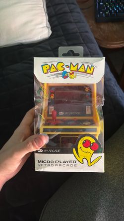 my arcade mini pacman machine