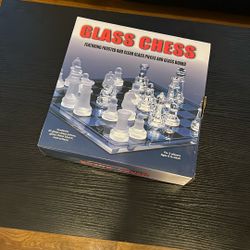 Glass Chess Set