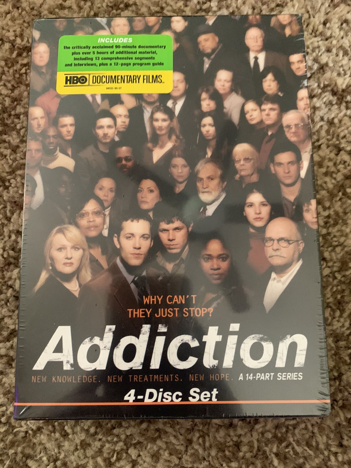 New in plastic 4 disk set DVD Addiction