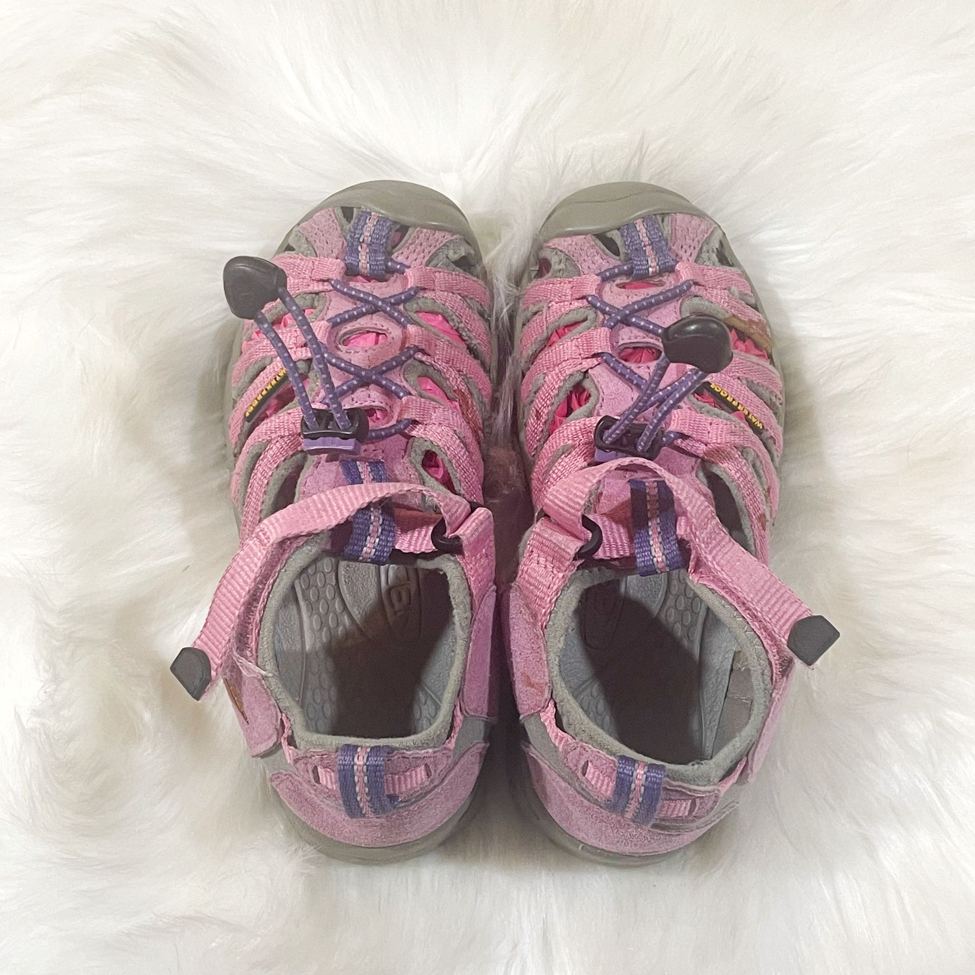 Keen Little Girls Waterproof Pink Sandals