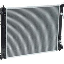 A/c Compressor With Radiator And Fan 