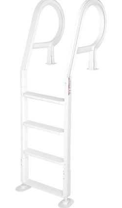 Heavy Duty Deck Entry Ladder Anti Slip Plastic Step Pool Ladder for Adjustable 48-54 Inch Above Ground or In Ground Swimming Pools

Brand New in box ?