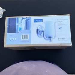 Progress Lighting Vanity With Etched Opal Glass