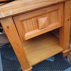 Real Wood Table & Dressers. Foot Massager And More Must Go!