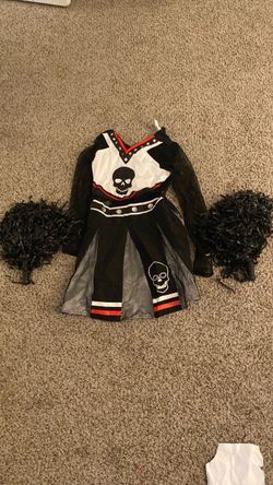 Cheerleader girl costume size 8