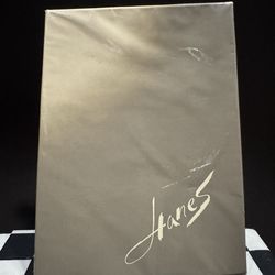 Vintage Pair HANES Stockings 615L Demi Toe Sheer New Box Size 11 Long