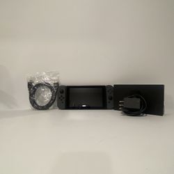 Nintendo Switch with Charging Dock and Storage 