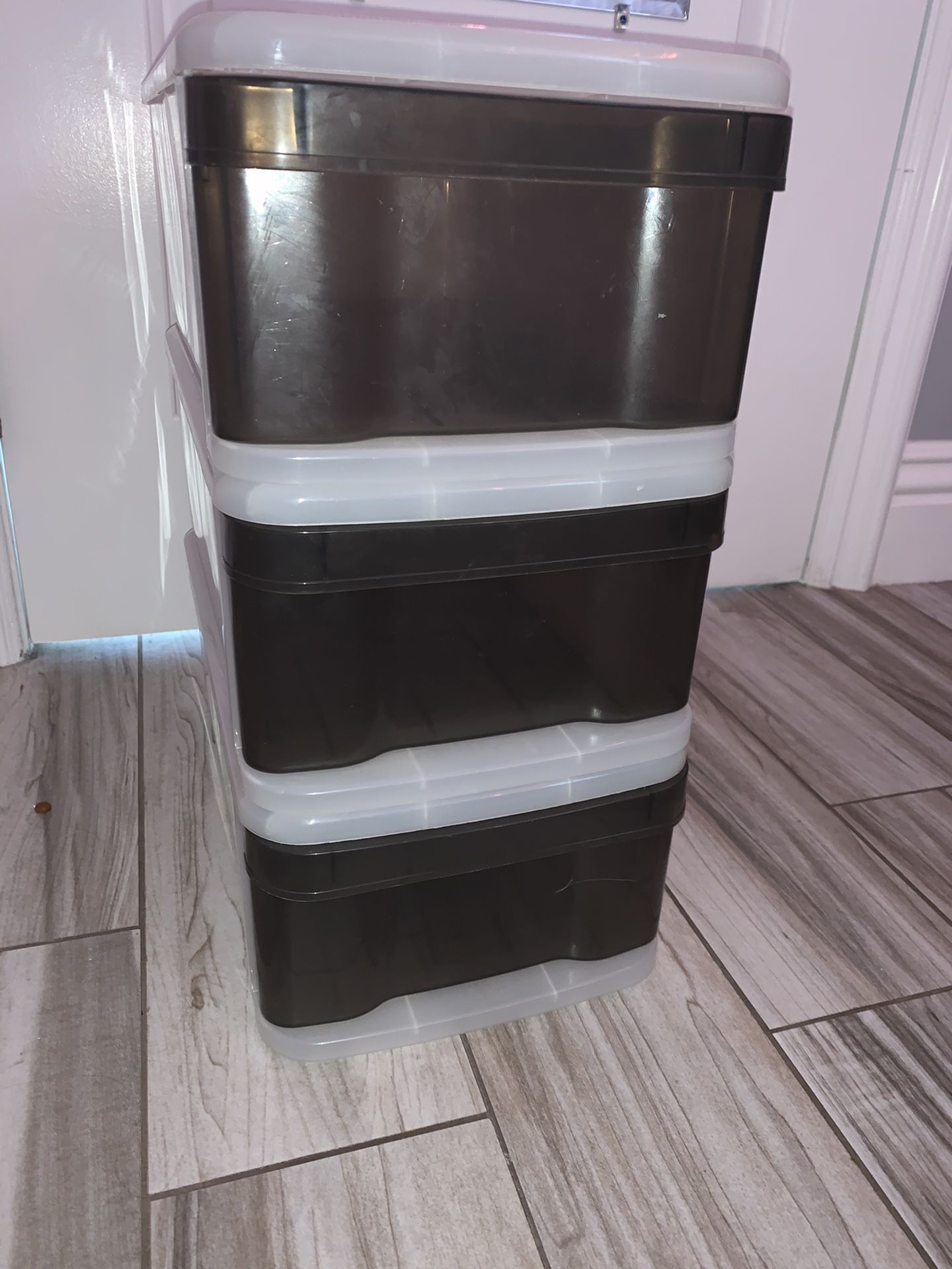 Container Store Stackable Storage Drawers
