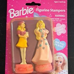 Barbie Figurine Stampers 