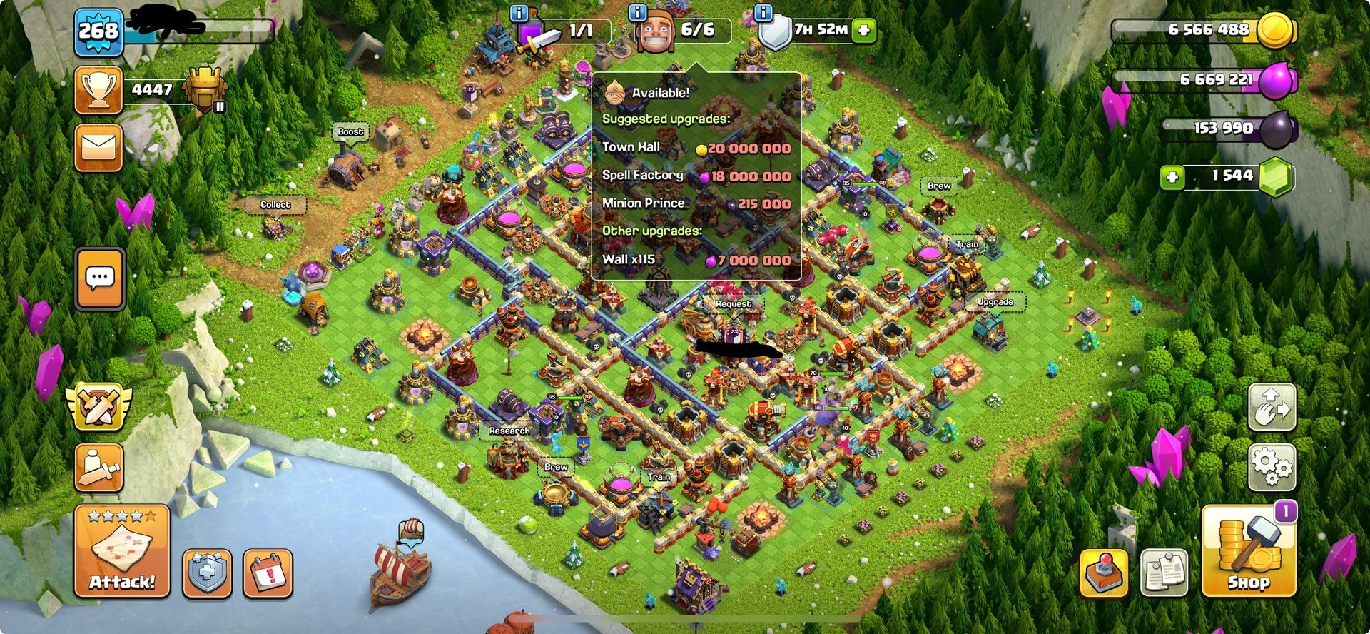 Max Th16 Base Semi Max Walls And A Max Builder Base