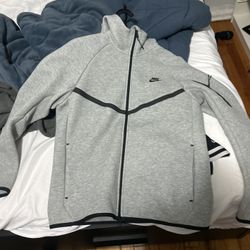Grey Nike Tech Hoodie 