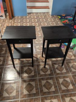 Ikea end tables