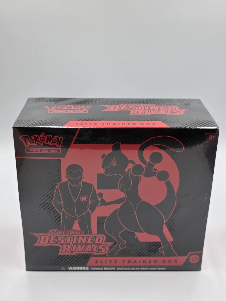 Pokemon TCG Destined Rivals Elite Trainer ETB New Sealed