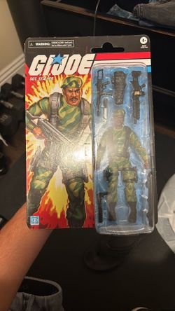 G.I. JOE CLASSIFIED SGT. STALKER 6"Action Figure Hasbro Retro Card GI Joe MIB