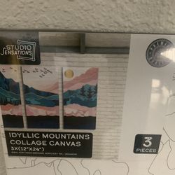 Collage Canvas 3 Piece 