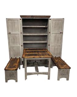 Arm01- Cowboy Kitchen Armoire All-In-One Oxford