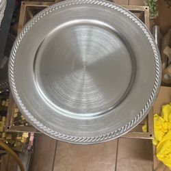 Silver Charger Plates
