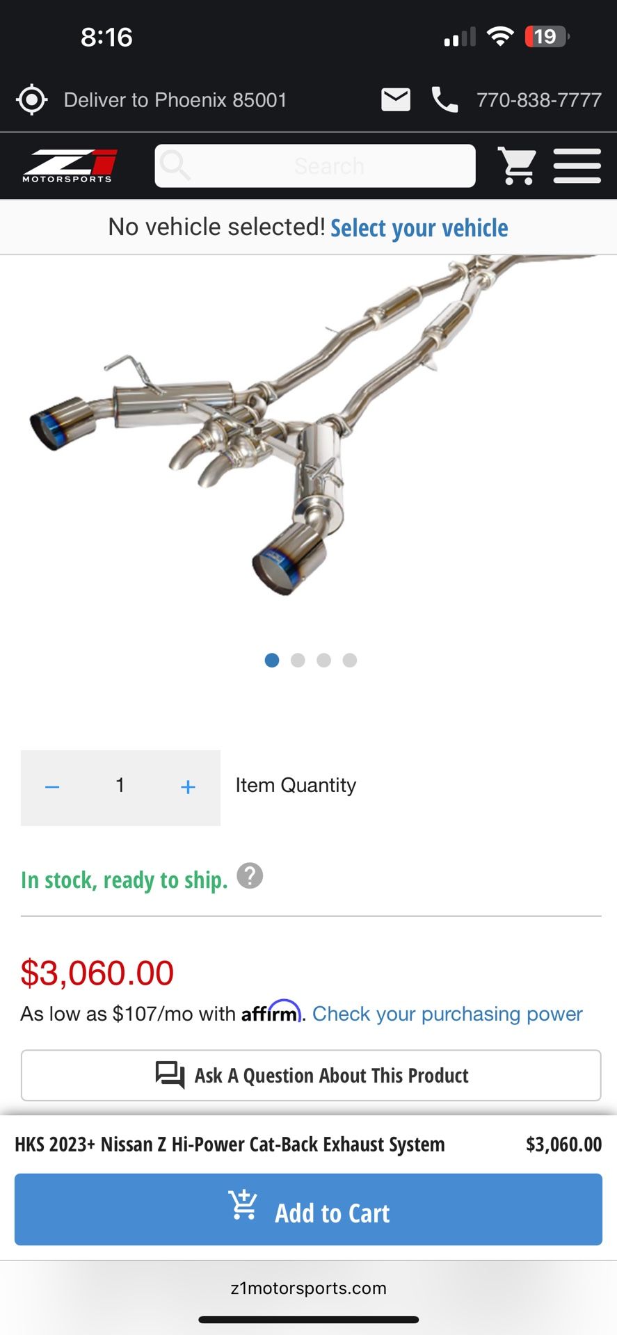 HKS Full Cat Back Exhaust