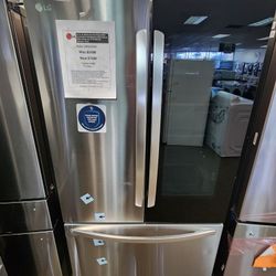 27 cu. ft. Smart Counter-Depth MAX French Door Refrigerator with Internal Water Dispenser in PrintProof Stainless Steel