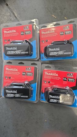 Makita 6.0Ah 18v LITHIUM-ION