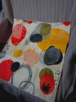 Set of 4 Abstract Pattern Cushion Covers 18" X 18"